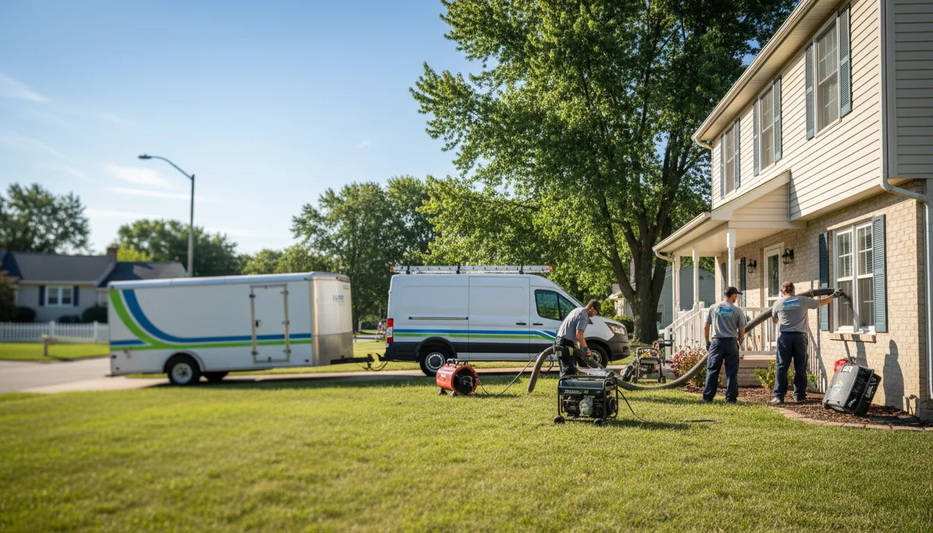 Flooded Basement Restoration And Cleanup With Repair in Haverhill, IA near me